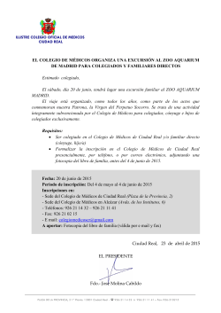 Bajar pdf - Colegio Oficial de Médicos de Ciudad Real