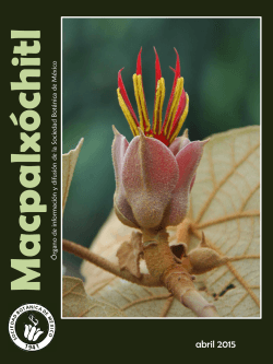 abril 2015 - Biodiversidad Mexicana