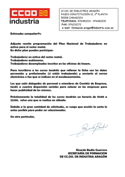 Inscripci&oacute;n y cursos