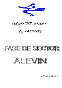 Alevin 2015 - Federación Galega de Patinaxe