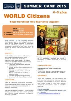 WORLD Citizens - Colegio Internacional Aravaca