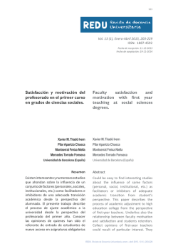Imprimir este art&iacute;culo - REDU. Revista de Docencia Universitaria