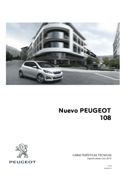 Nuevo PEUGEOT 108