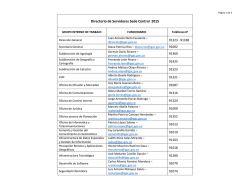 Directorio de Coordinadores