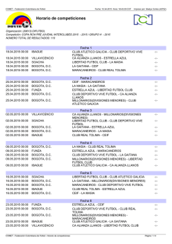 Grupos H - Difutbol