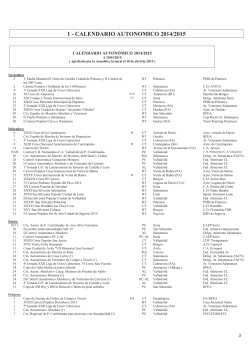 Calendario Autonómico, en formato pdf, actualizado