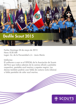 Desfile Scout 2015