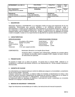 INTERORIENT, S.A. DE C.V. 1 de 1 Aseguramiento de Calidad