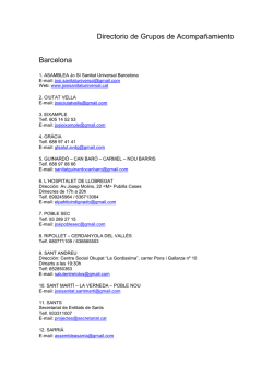 Directorio de Grupos de Acompa&ntilde;amiento