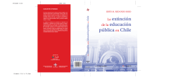 La extinción de la educación pública en Chile