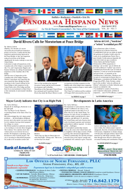 Panorama Hispano News May 2015 Issue