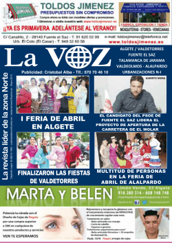 voz casar - Revista La Voz