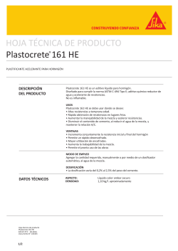 Plastocrete 161 HE