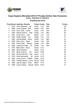 Clasificaciones PDF