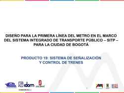 Sistemas de Se&ntilde;alizaci&oacute;n y Control de Trenes.