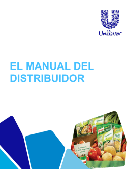 EL MANUAL DEL DISTRIBUIDOR