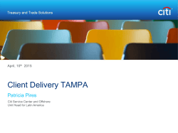 Client Delivery TAMPA