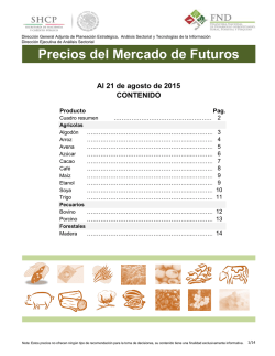 PreciosFuturos - Financiera Rural