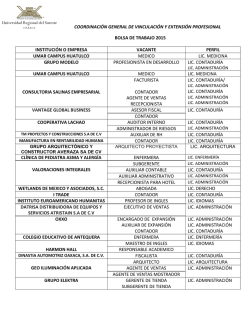 Informaci&oacute;n - Universidad Regional del Sureste