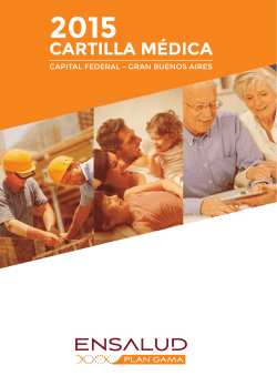 CARTILLA MÉDICA