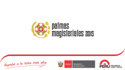 DOCUMENTO OFICIAL PALMAS MAGISTERIALES