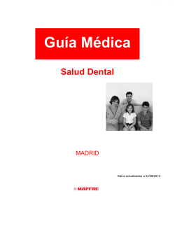 Gu&iacute;a M&eacute;dica Salud Dental