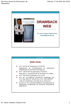 DRAWBACK WEB 2015