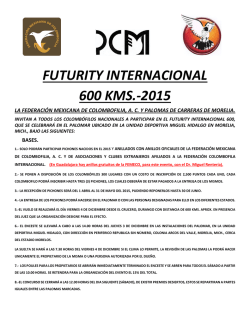 INVITACIO FUTURITY INTERNACIONAL 600- 2015