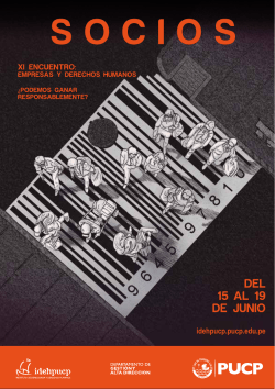 Programa | XI Encuentro Empresas y Derechos Humanos