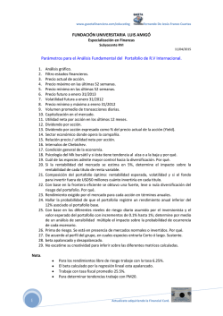 Pautas - Gaceta Financiera