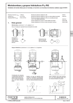 D 6010 H - HAWE Hydraulik GmbH & Co.KG