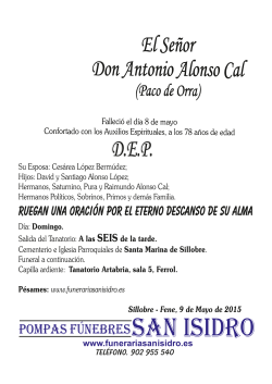 Antonio Alonso Cal 10-5-2015 Sillobre (Fene)