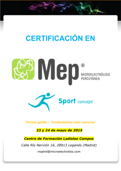 Informaci&oacute;n - Fisioterapia Sanamanzana