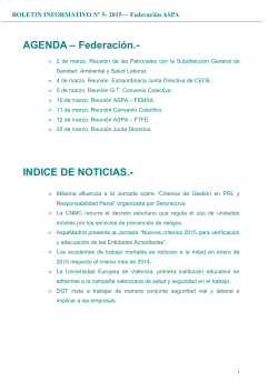 Boletín nº 5_FederaciónAspa_2015