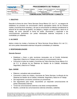 Descargar  - tekna services group mexico