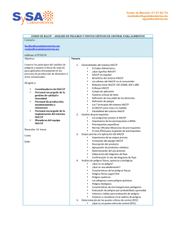 info... - Sysa Laboratorios