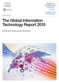 The Global Information Technology Report 2015