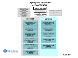 Organigrama - Caja de Ahorros