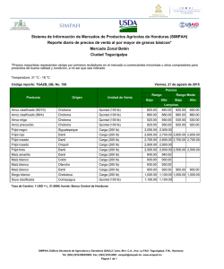 Sistema de Informaci&oacute;n de Mercados de Productos Agr&iacute;colas
