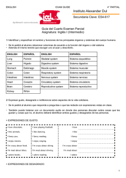 Ingl&eacute;s intermedio - Instituto Alexander Dul