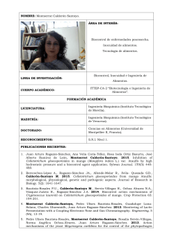 Dra. Montserrat Calderón Santoyo