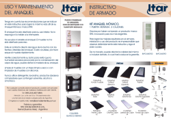 instructivo kit anaquel monaco