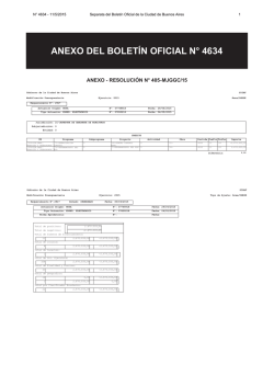 anexo del boletín oficial n° 4634