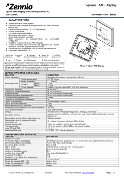 DOCUMENTACION T&Eacute;CNICA