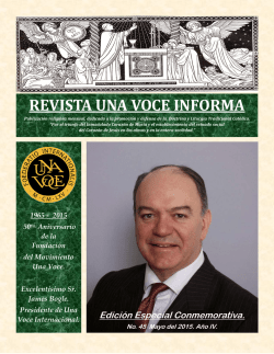 &Iacute;ndice/ Mayo 2015