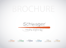 Brochure - Schwager Energy