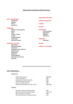 Inventario Fotogr&aacute;fico