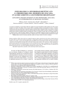 01-W. Pestle 46-5-2014.indd - Chungara, Revista de Antropología
