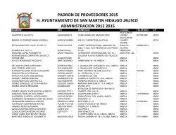 h. ayuntamiento de san martin hidalgo jalisco administracion 2012