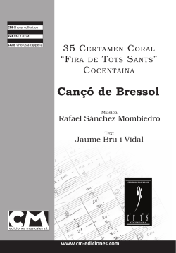 CM20334-Cancó de Bressol.mus - Certamen Coral Fira de Tots Sants